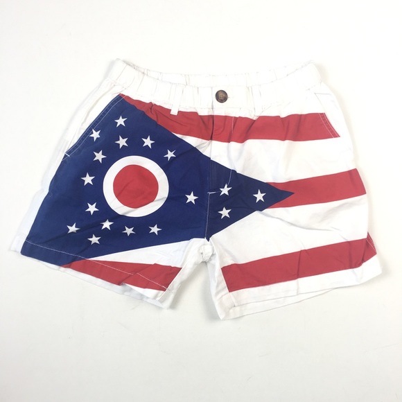 Chubbies Other - Chubbies Shorts Mens Red White America Ohio Small